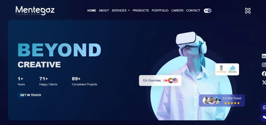 Mentegoz Technologies - IT Companies in Kozhikode