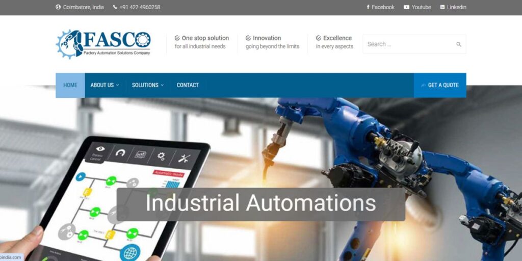 Automation Companies in Coimbatore