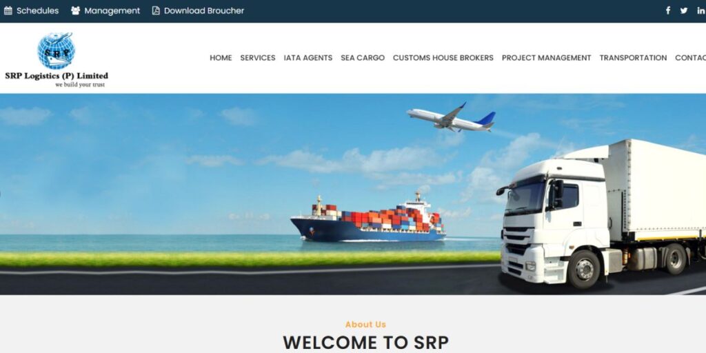 Logistics Companies in Hyderabad - SRP Logistics Private Limited