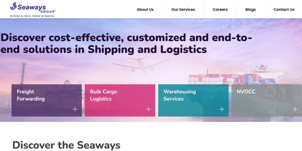 Logistics Companies in Hyderabad - Seaways Group