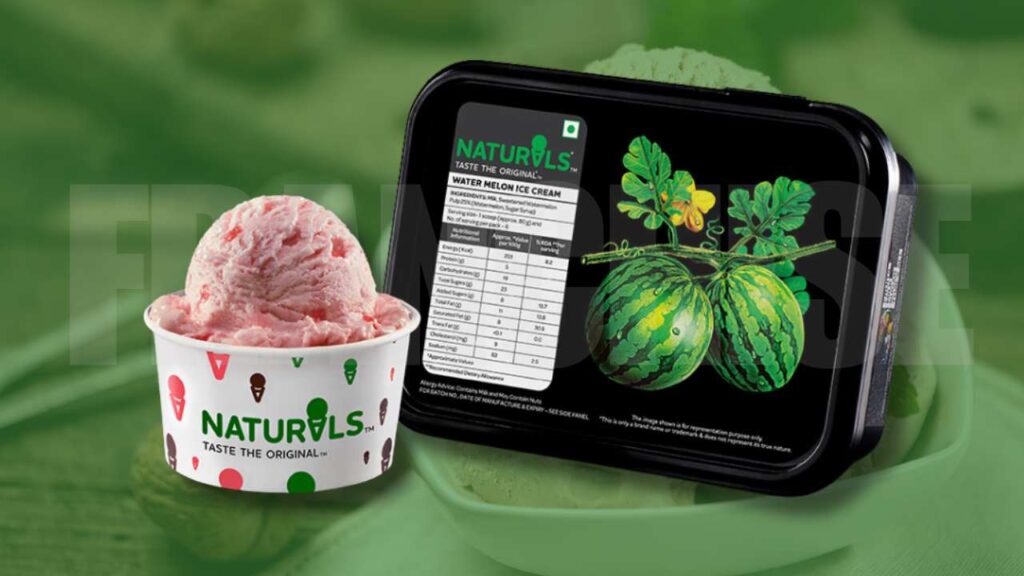 Naturals Ice Cream Franchise Cost in India