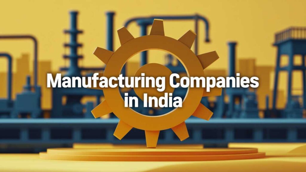 manufacturing companies in India