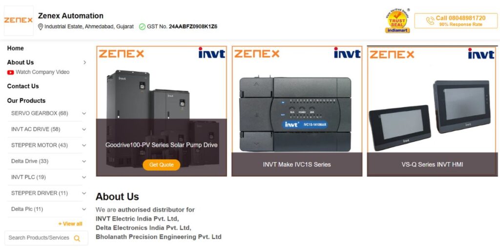 Automation Companies in Ahmedabad - Zenex Automation Pvt Ltd