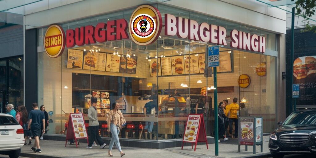 burger Singh franchise cost