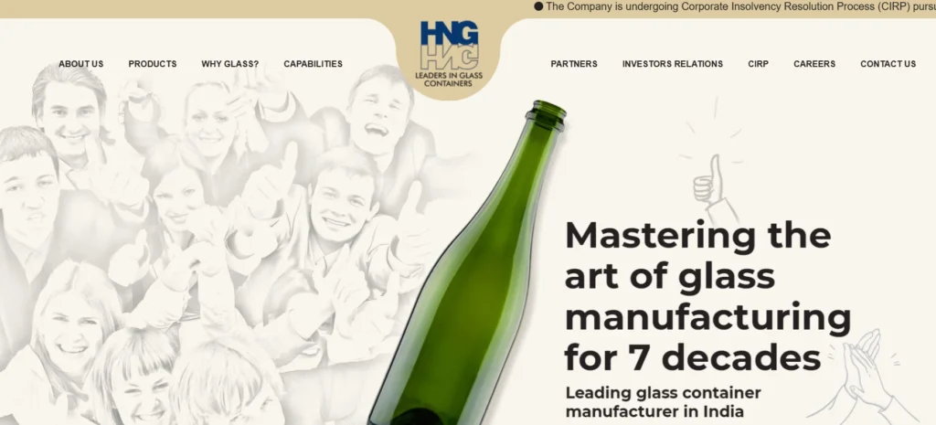 Glass Manufacturer in India - Hindusthan National Glass & Industries Ltd. (HNGI)