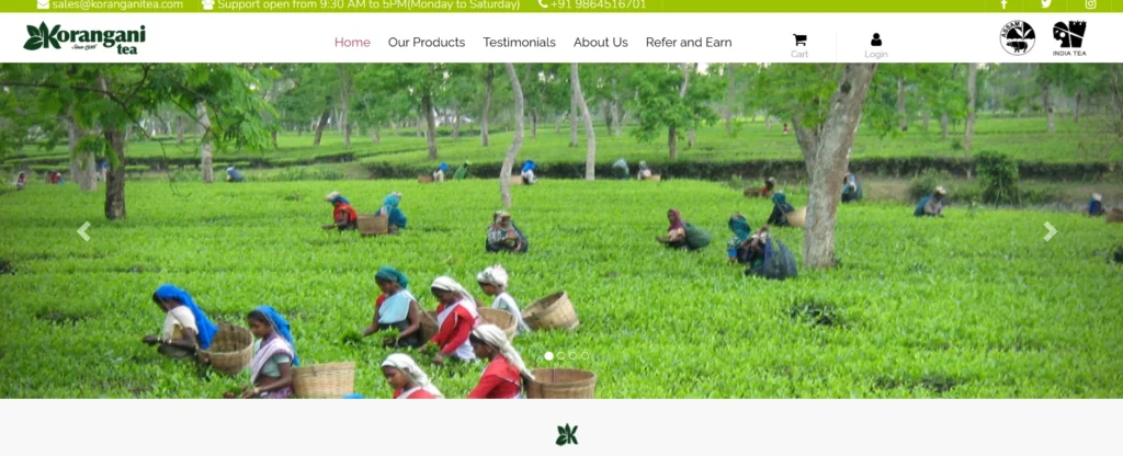 Tea Manufacturers in Assam - Korangani Tea