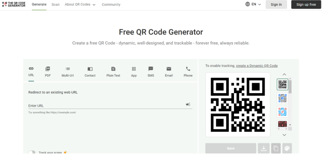 QR Code Generators