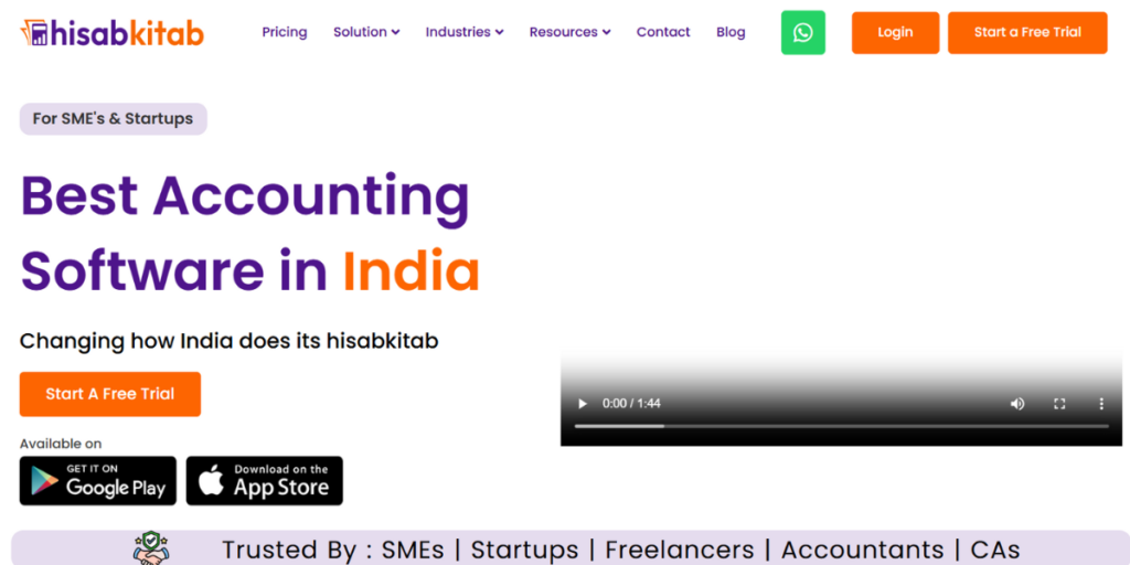 Accounting Software in India