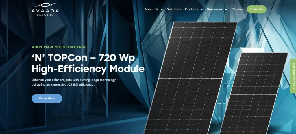 Solar Panel Manufacturer in India - Avaada Electro Pvt. Ltd.