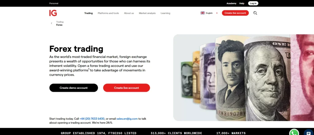 Forex Trading Platform in India - IG