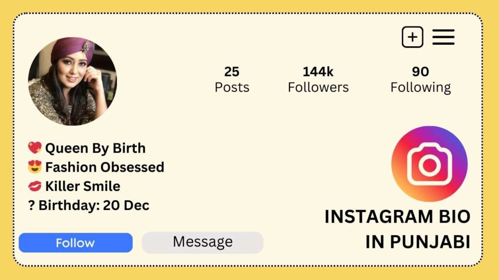 Instagram Bio in Punjabi