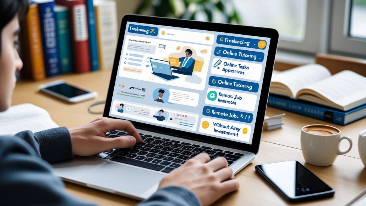 Online Part-Time Jobs for Students Without Investment