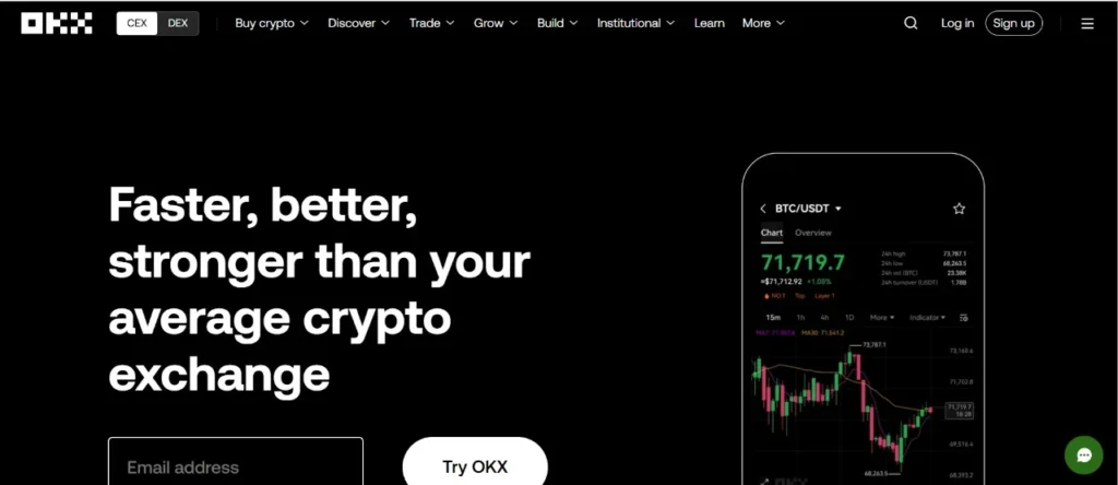 Crypto Trading Broker and Platform - OKX