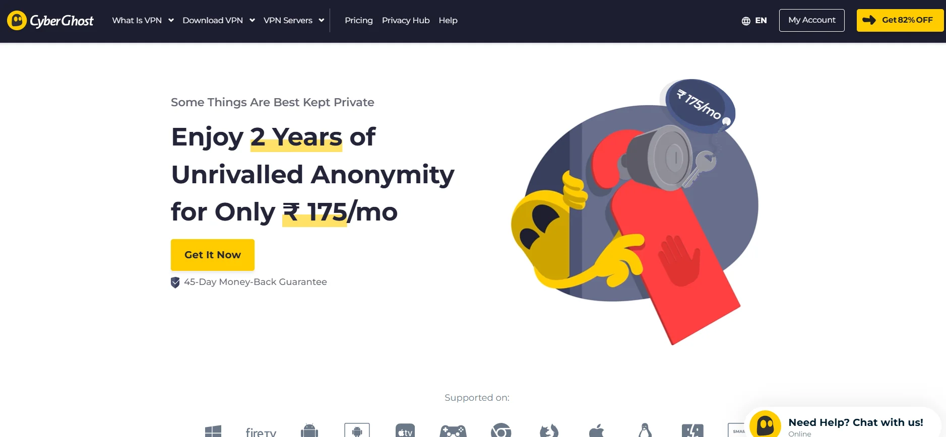 VPN for PC - CyberGhost