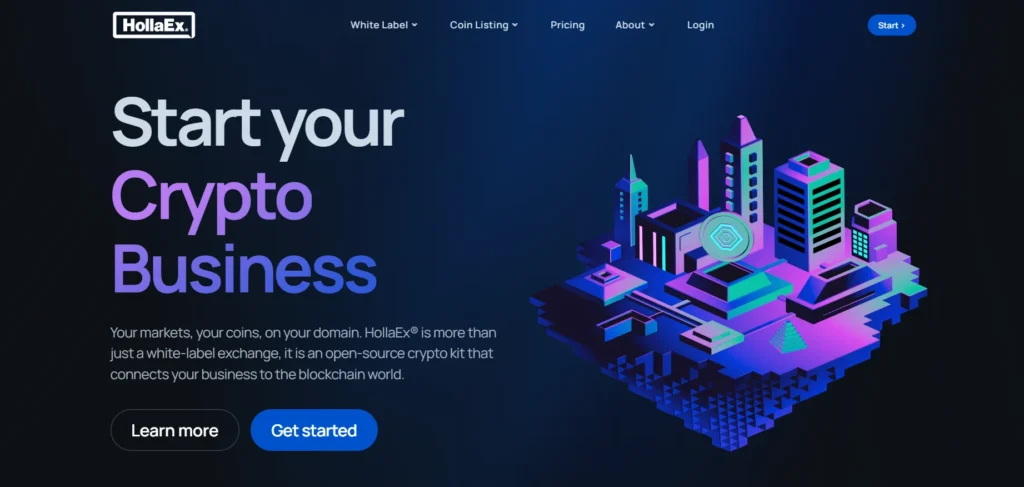 White Label Cryptocurrency Exchange Solution - HollaEx