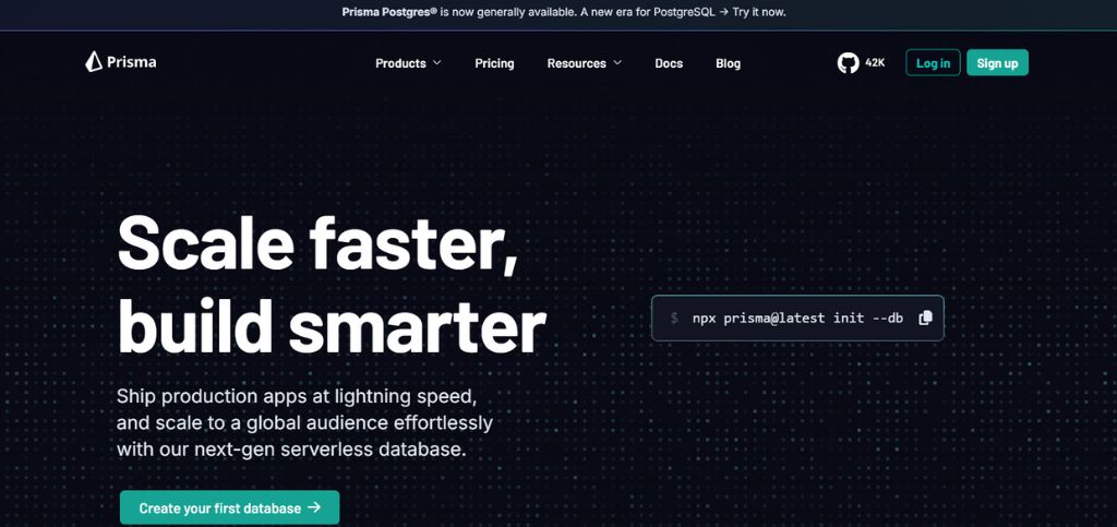 best orm tools - prisma