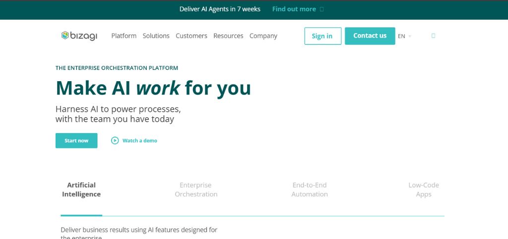 Business Process Automation Tools (BPA) - bizagi