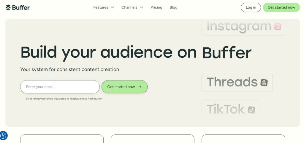 Social media analytics tools- BUFFER