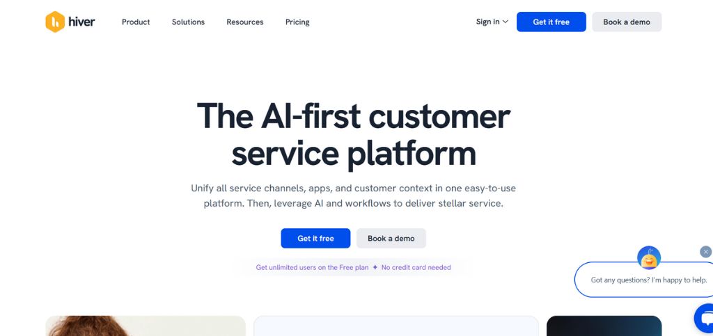 Best IT service desk tools - hiver