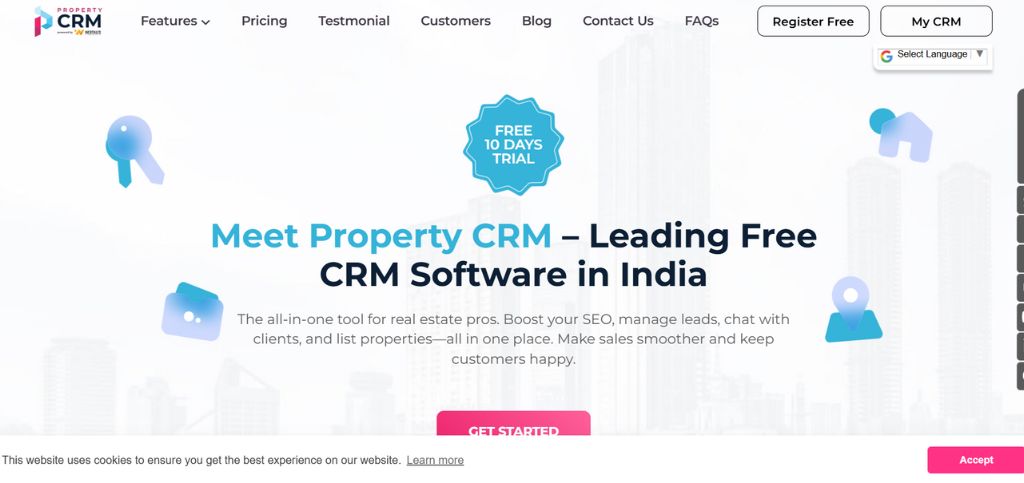 crm software for real estate agents - property crm