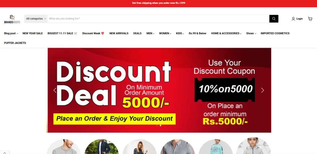 Clothing Dropshipping Suppliers in India - Brandroots