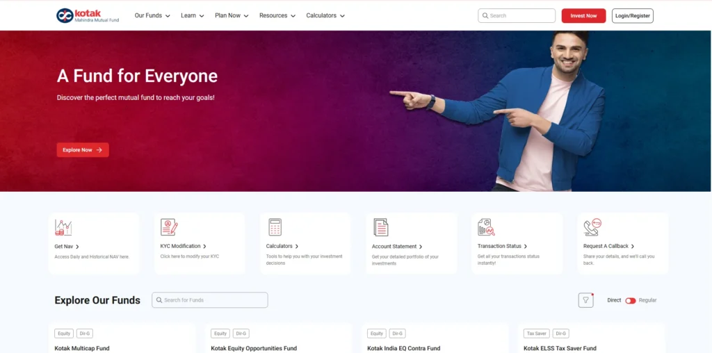 Finance Company in Mumbai - Kotak Mutual Fund