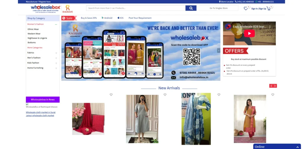 Clothing Dropshipping Suppliers in India - WholesaleBox