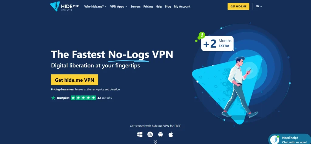 VPN for PC - Hide.me