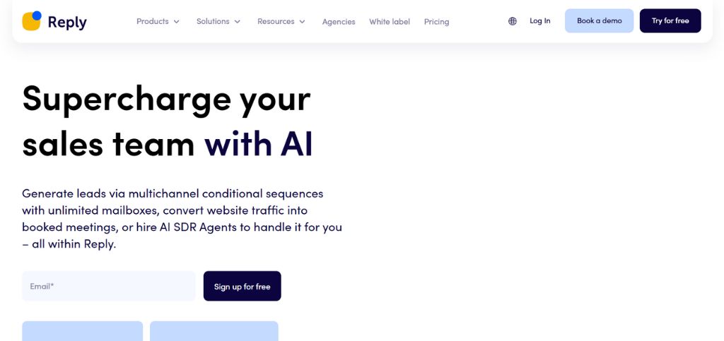 linkedin automation tools - Reply.io
