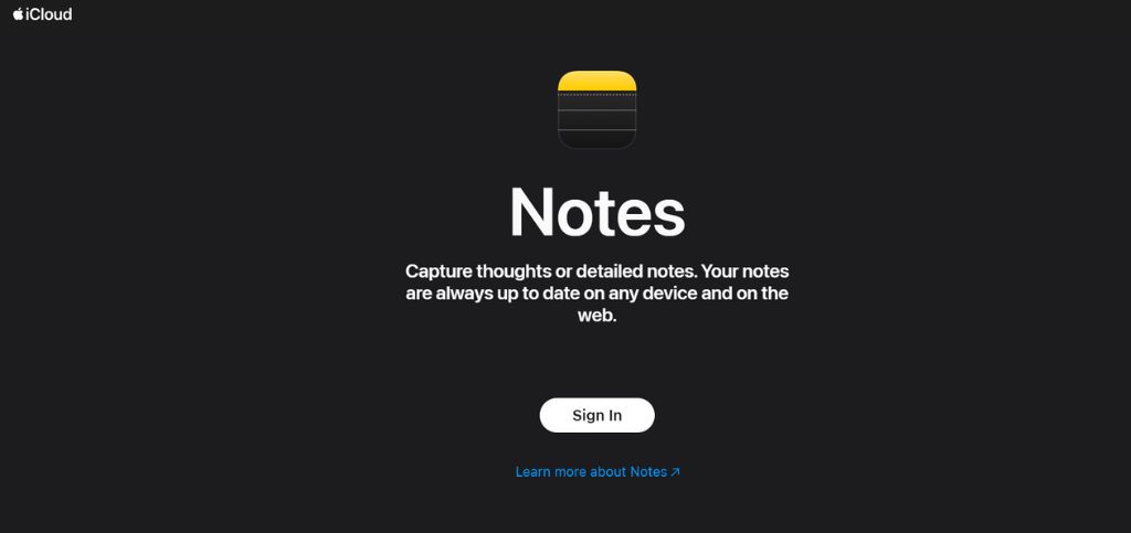 AI Note-taking Apps- apple notes