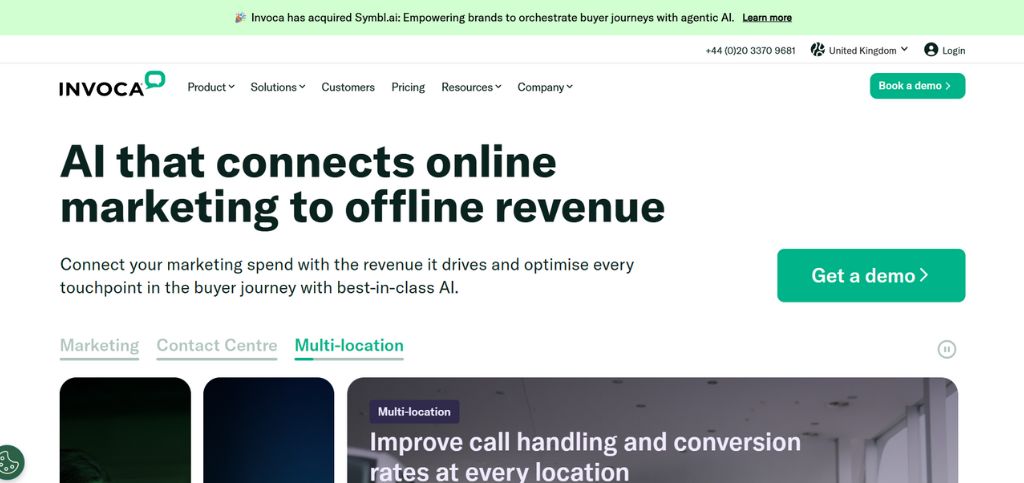 Call Tracking Software- Invoca