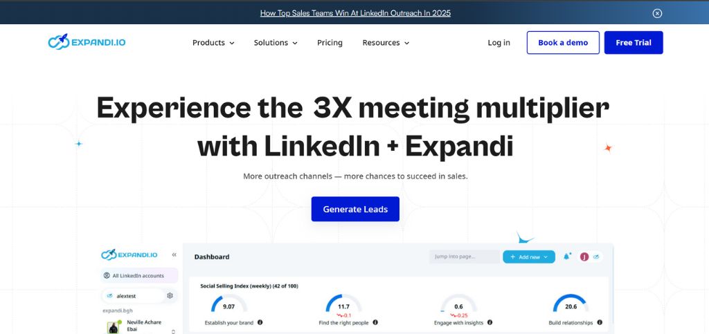 linkedin automation tools- Expandi