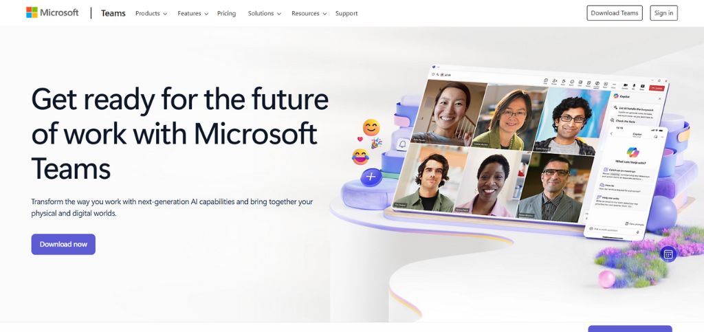 team communication apps- microsoft teams