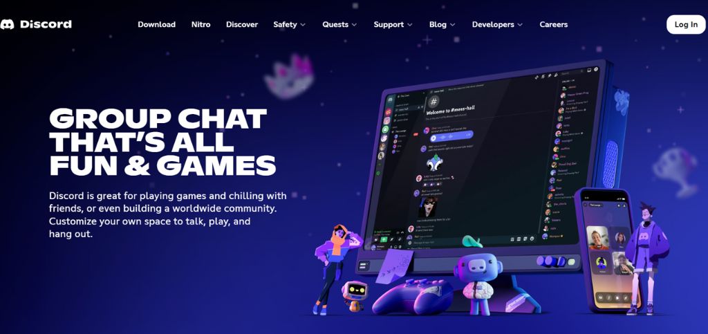 team communication apps- discord