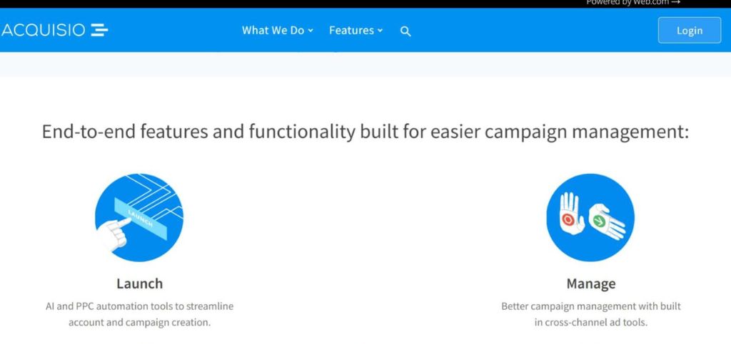 PPC bid management software- Acquisio
