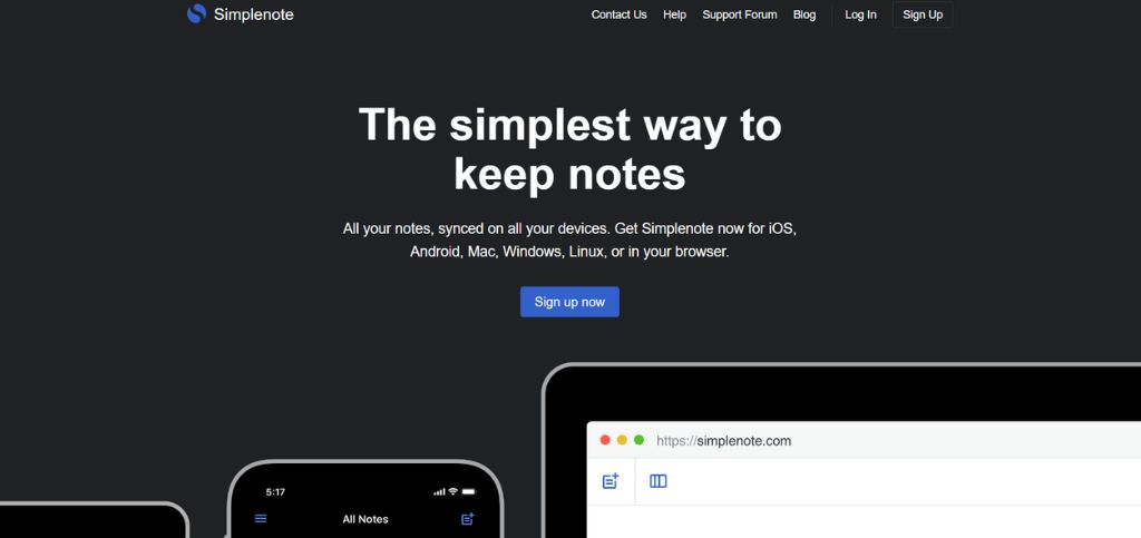 AI Note-taking Apps- Simple note