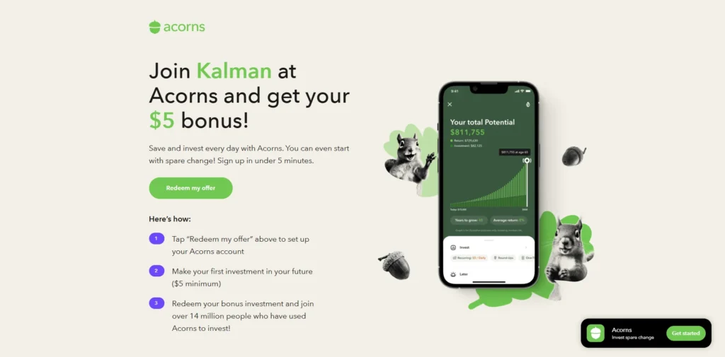 Acorns-Robinhood Alternatives