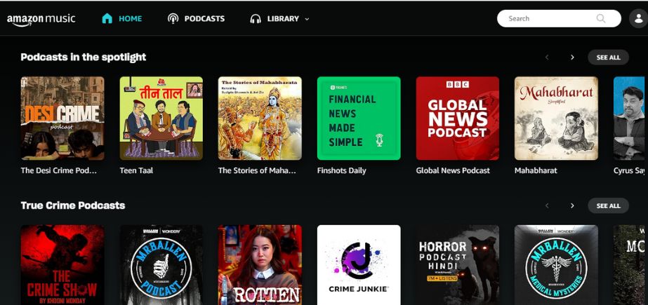Amazon Music - Content Distribution Platforms