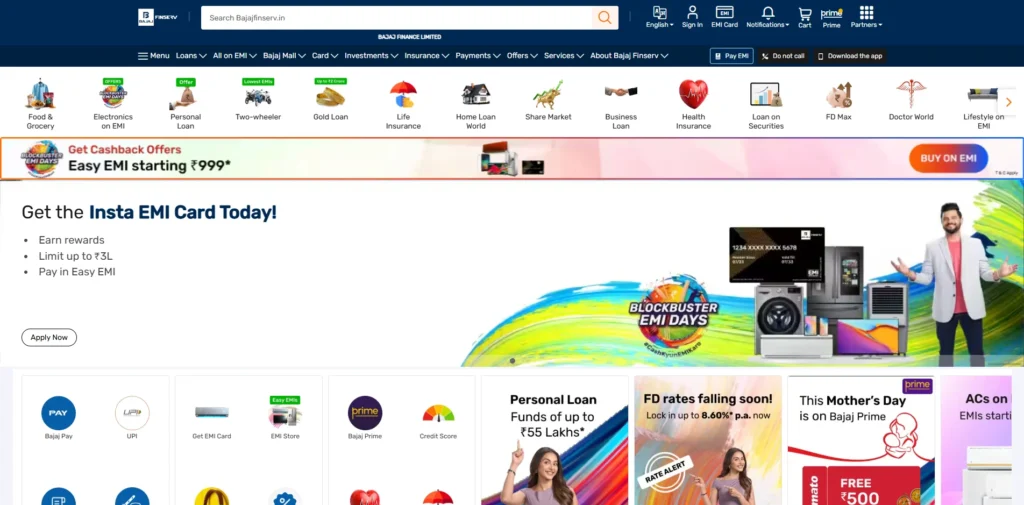 Finance Company in Jaipur - Bajaj Finaserv