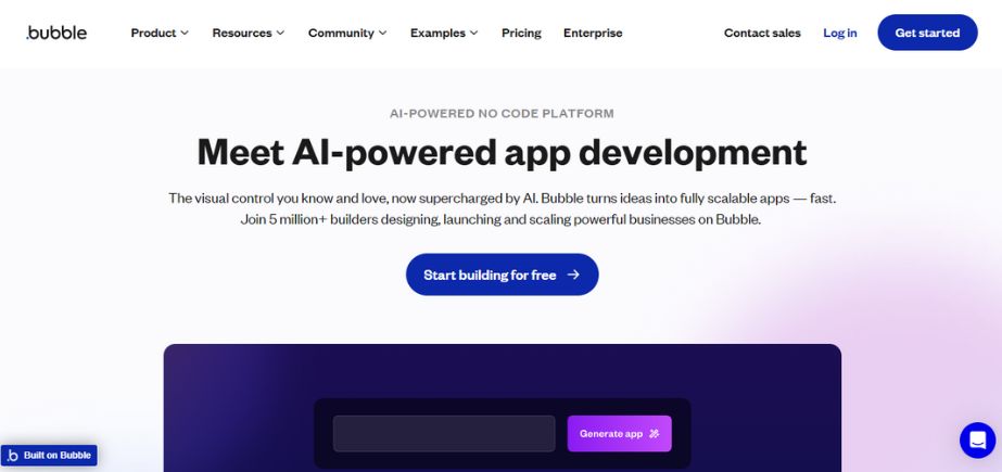 Low-Code Platform - Bubble