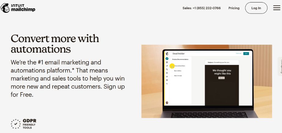 Email Marketing Software - Mailchimp