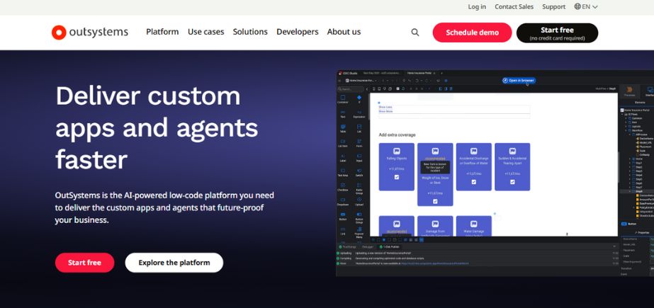 Low-Code Platforms - OutSystems