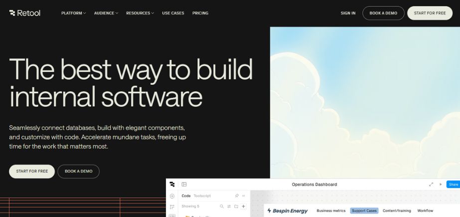 Low-Code Platform - Retool