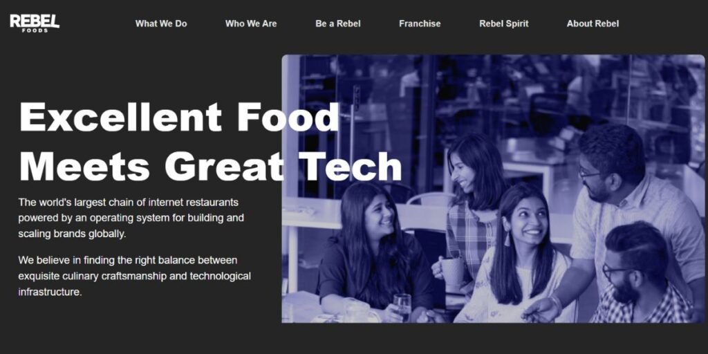 startup companies in Pune - Rebel Foods