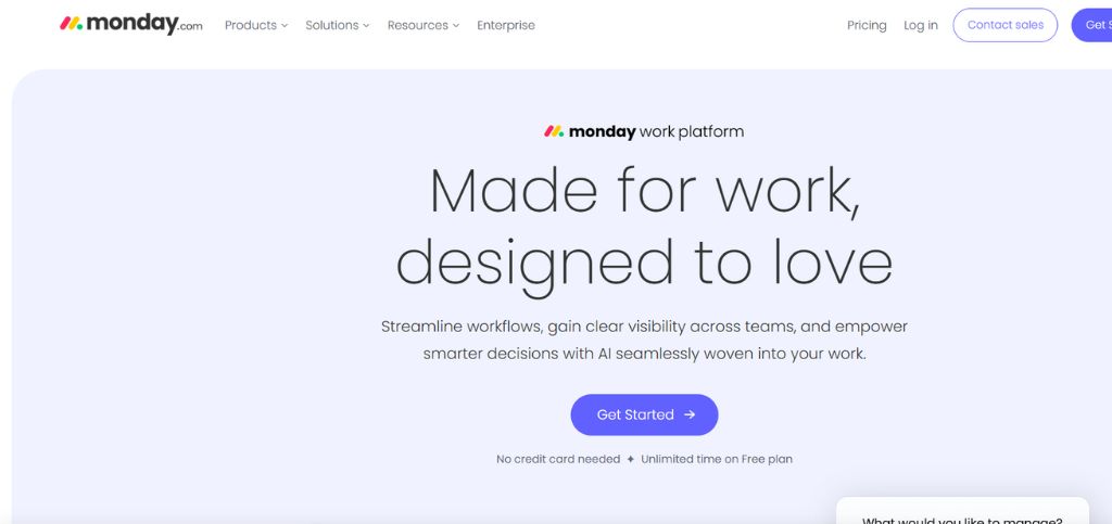employee management tools- monday.com
