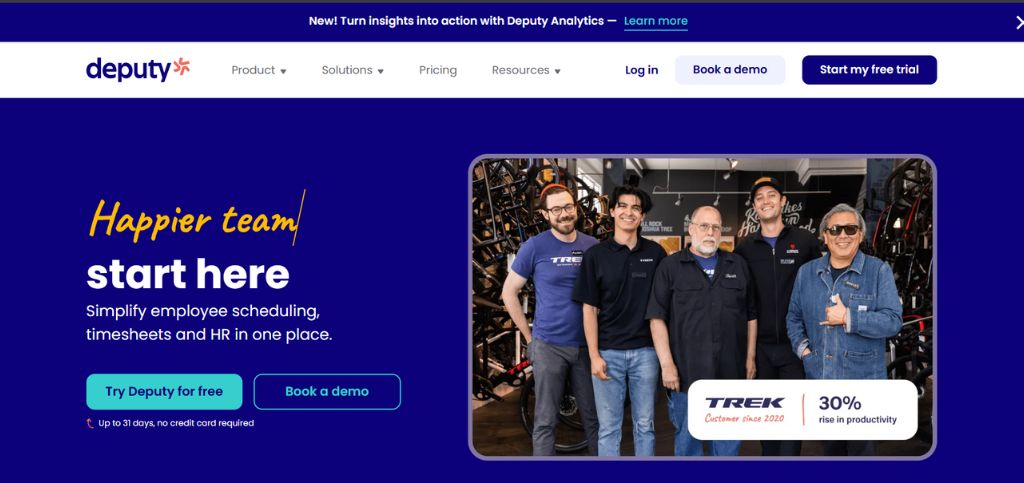 employee management tools- Deputy