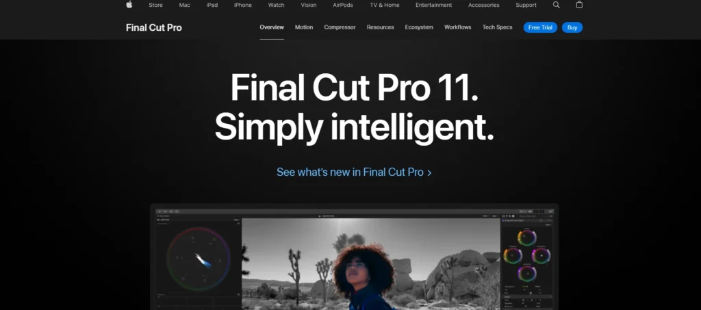 Video Editing Software - Final Cut Pro