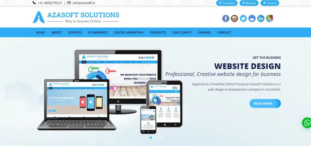 it companies in tirunelveli - Azasoft Solutions