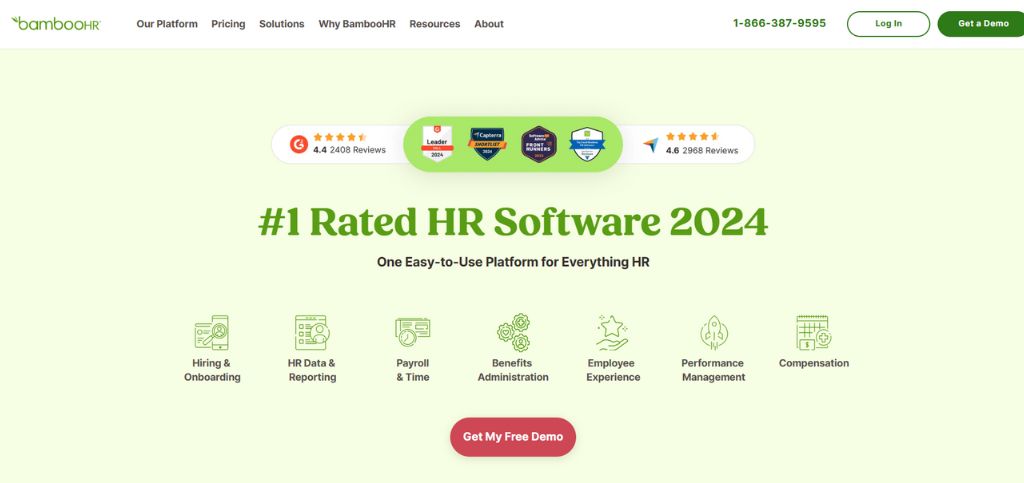 employee management tools- BambooHr