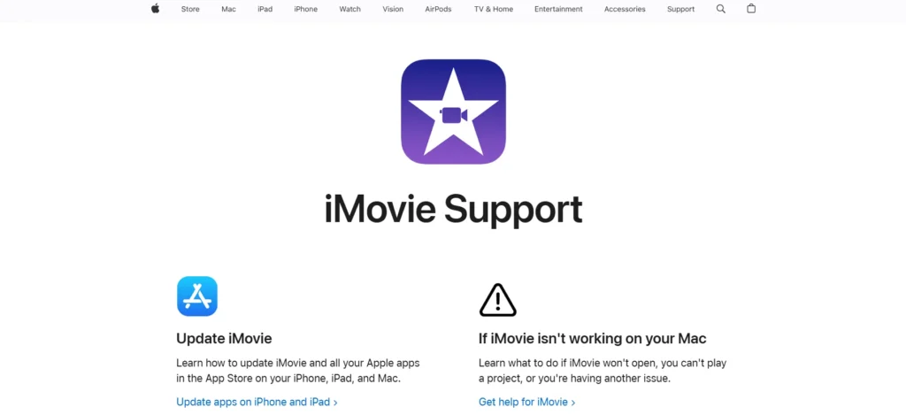 Mobile Video Editing App - iMovie